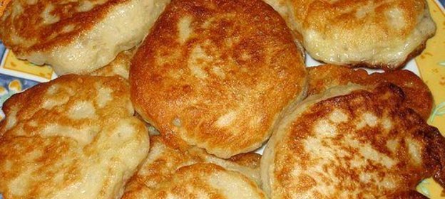 Пышные дрожжевые оладьи