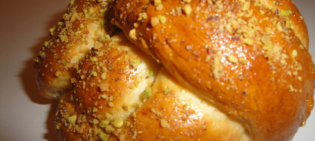 Плетёные булочки