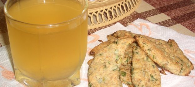 Печенье с зеленым луком Чиполлино