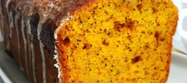 Тыквенный кекс с маком