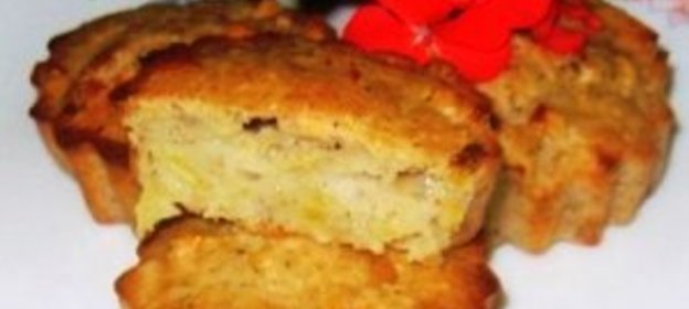 Полезные яблочные кексы