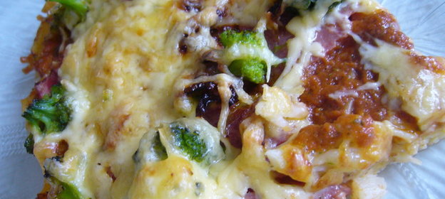 „Пицца из лапши, или как подать вчерашнюю лапшу