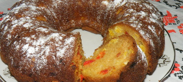 Кекс апельсиновый