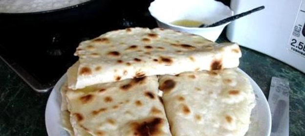 Кыстыбый с картошкой