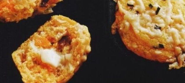 Кукурузные маффины с пармезаном