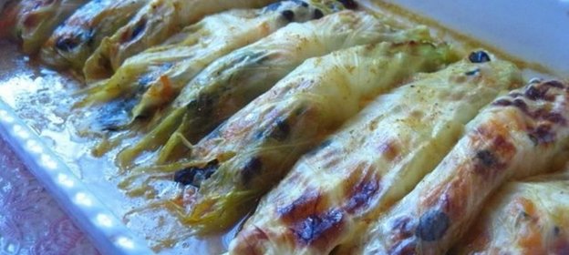 Вегетарианские голубцы