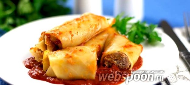 Голубцы с мясом