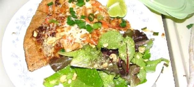 Тайская куриная пицца