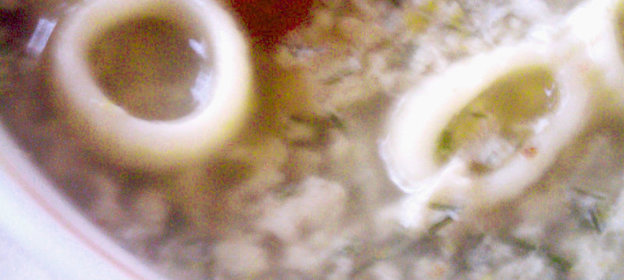 Куриный бульон с травами