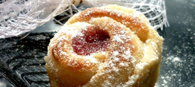 Булочка Бутон розы