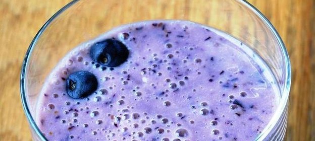 Бананово-черничный Смузи