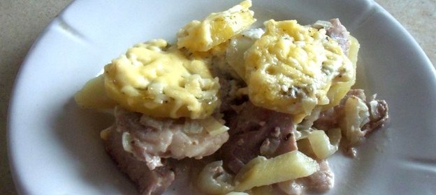 Картофельная запеканка с мясом