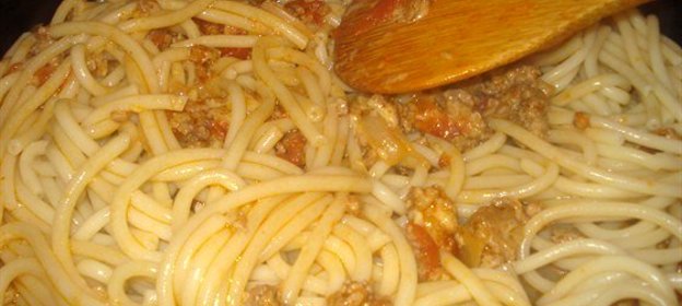 Макароны с фаршем