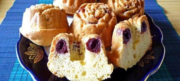 Кексы в силиконовых формочках