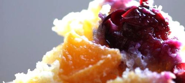 Маффины с черникой и абрикосами