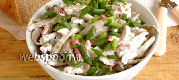 Салат по-строгановски