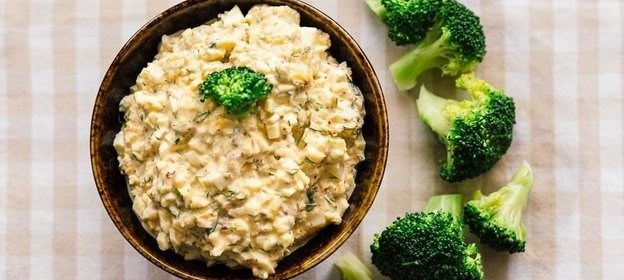 Яичный соус к овощам