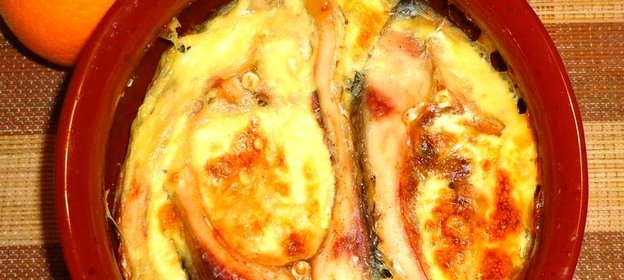 Запеканка из овощей и рыбы