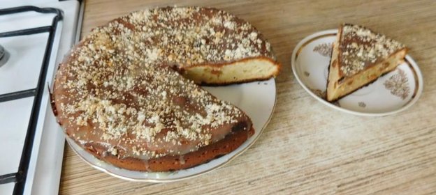 Творожный кекс