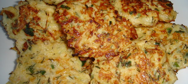 Оладьи из овощей