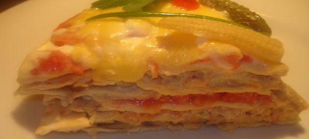 Пицца-лазанья по-русски