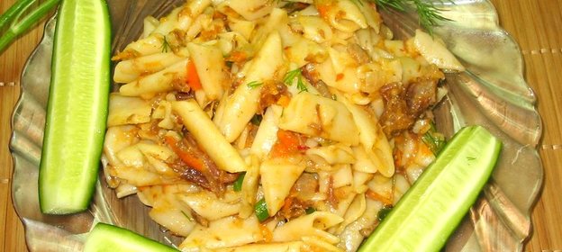 Макароны по флотски