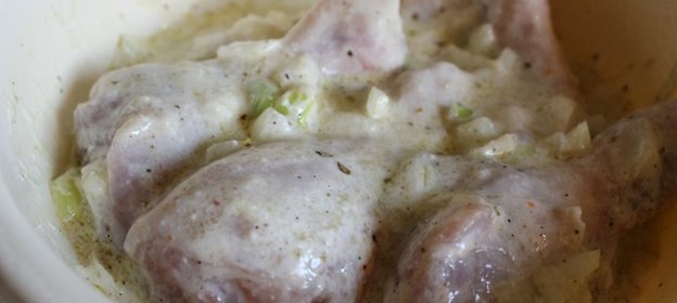 Кефирный маринад для курицы