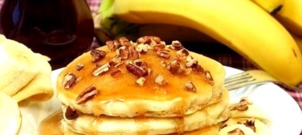 Банановые оладьи