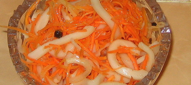 Кальмар в маринаде