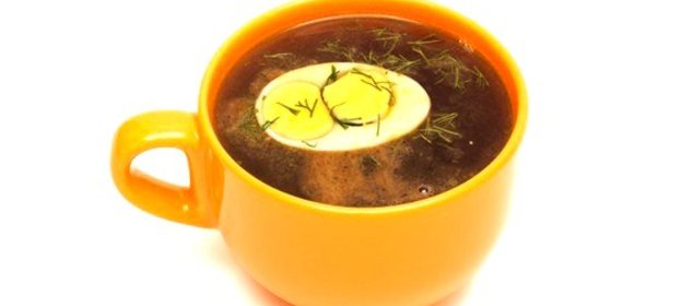 Мясной обезжиренный бульон