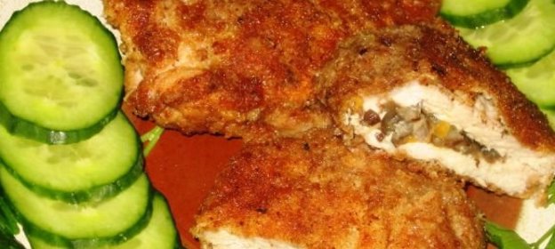 Щи из свежей капусты с грибами