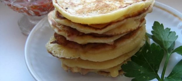 Пикантные оладьи