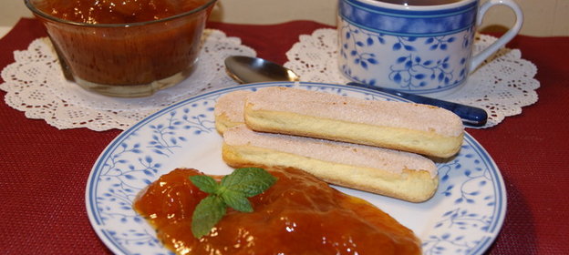 Абрикосовый джем с blossom water