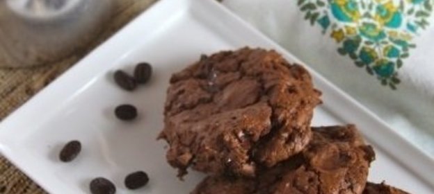 Шоколадное печенье с эспрессо