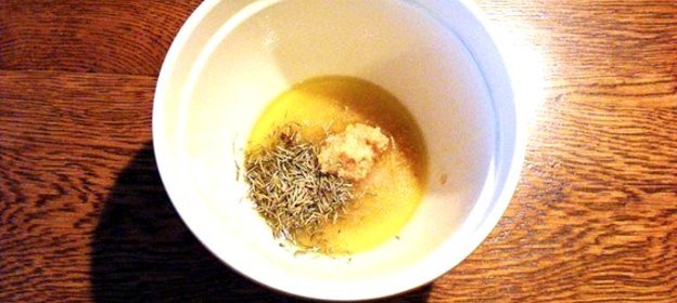 Лимонный маринад с розмарином для баранины
