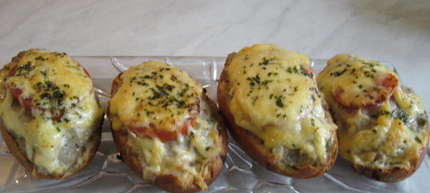 Булочки с фаршем