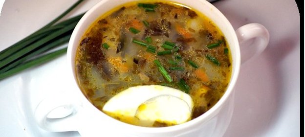 Зеленые щи со щавелем