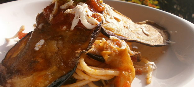 Pasta alla norma (Паста с баклажанами)