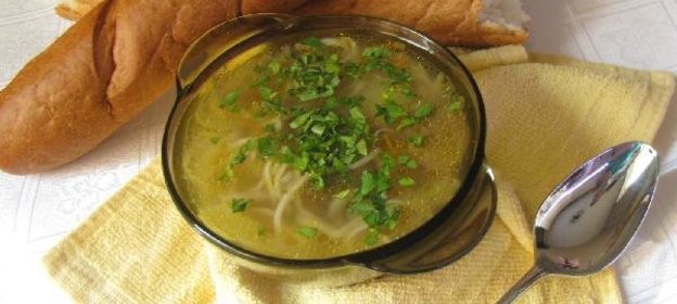 Грибная лапша