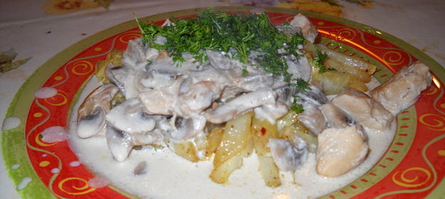 Жареная картошка по итальянски