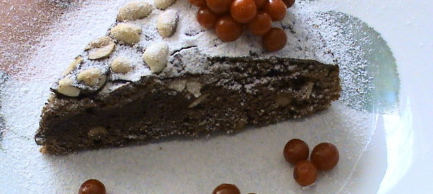 Шоколадно-ореховый пирог из серии Племянники на пороге :))Вариант