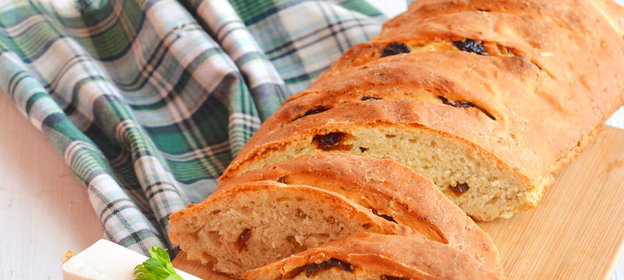 Овсяный батон с итальянским акцентом