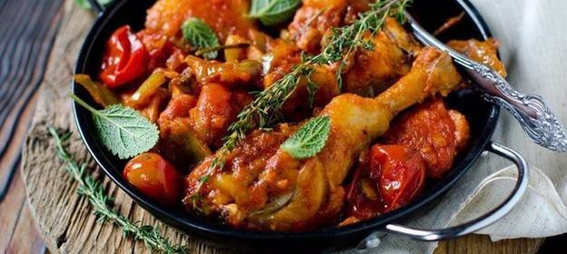 Курица каччиаторе