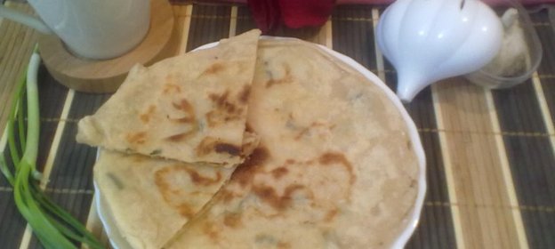 Паратха Paratha постная...(индийская лепешка с начинкой внутри)!