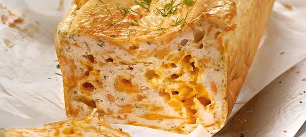 Сырный кекс