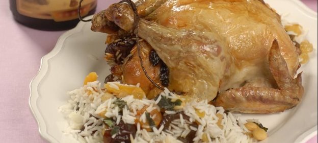 Амич с зелеными лепешками