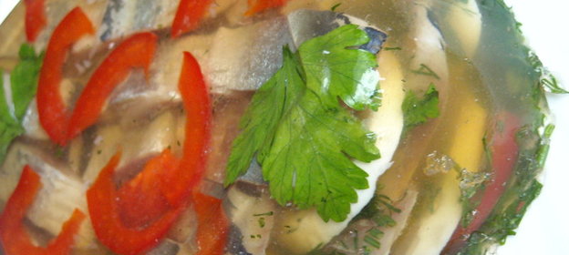 Сельдь в желе