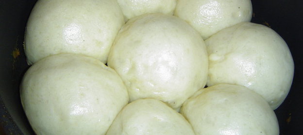 Bayerische Dampfnudeln-Булочки на пару