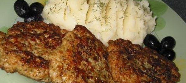 оладьи из мяса