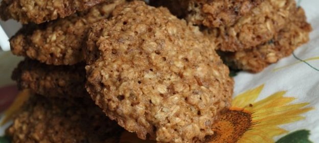 Овсяно-ореховое печенье